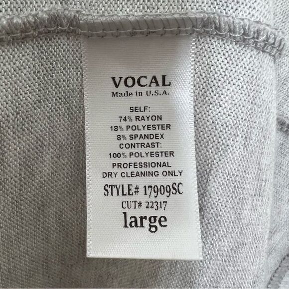 Vocal Cardigan Kimono Duster Short Sleeve Floral Back Tie Belt Lace Trim Large - Picture 5 of 12